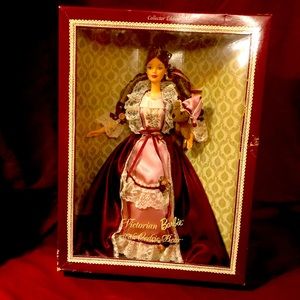 Victorian Barbie with Cedric the Bear 1999